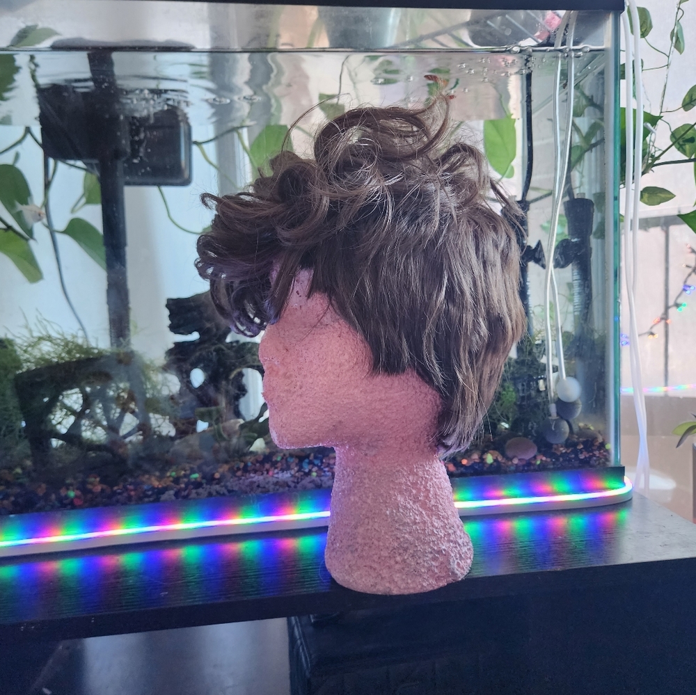 Side shave boy short wig